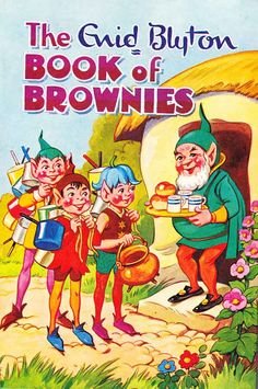 an old children's book with gnomes on the cover