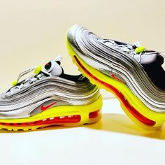 Nike Air Max 97 Rft Shoes Is Size 4y However They Will Fit A Women’s Sz 5.5 Shoes Are Laceless Shoes Color : Silver Volt Shoes Are Brand New Never Worn. No Original Box. Shoes Do Have Factory Glue On The Bottom Of The Shoes, However That Will Go Away After Use. Shoes Are From A Clean Smoke Free Home. Nike Yellow Sneakers With Air Cushioning, Nike Sneakers With Reflective Details, Nike Sporty Sneakers In Neon Yellow, Nike Sporty Neon Yellow Sneakers, Yellow Sneakers With Air Cushioning For Jogging, Neon Yellow Sporty Sneakers With Air Cushioning, Yellow Air Cushioned Sneakers For Jogging, Sporty Neon Yellow Sneakers With Air Cushioning, Yellow Sneakers With Air Max Cushioning For Light Sports