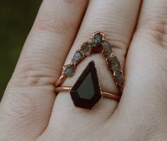 Kite Ring, Estilo Real, Black Onyx Stone, Jewelry Picture, Dream Ring, Black Stone, Pretty Jewellery