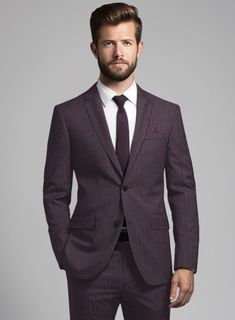 In the realm of fashion our Purple Herringbone Wool Suit transcends mere garments evolving into a canvas for self-expression. Meticulously crafted from a luxurious wool blend, this exquisite textile showcases an elegant herringbone pattern subtly elevated by a refined, regal purple hue. The outcome is a seamless fusion of timeless sophistication and modern flair, positioning this suit as the epitome of refined style suitable for any occasion be it a business meeting or a social gathering.  
 
Lo Luxury Herringbone Pattern Suits For Formal Occasions, Luxury Unstitched Purple Suit, Luxury Purple Unstitched Suit, Luxury Purple Suits For Workwear, Luxury Herringbone Long Sleeve Suits, Luxury Elegant Suits With Herringbone Pattern, Luxury Wool Herringbone Suit, Luxury Fitted Herringbone Pattern Suits, Luxury Fitted Herringbone Suits