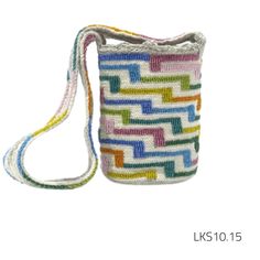 ClaudiaG Mochila One Size ClaudiaG Lush Kankuamo Small Mochila #15 Traditional Multicolor Rectangular Backpack, Traditional Handmade Rectangular Backpack, Artisan Bucket Bag For Travel, Community Women, Santa Marta, Indigenous Community, Cultural Identity, North Coast, Sierra Nevada