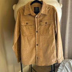 Color Camel New Of Tags Smoke-Free Home Feel Free To Make An Offer Corduroy Single Breasted Button-up Outerwear, Shirt Jackets, Corduroy Jacket, Shirt Jacket, Mens Jackets, Buffalo, Camel, Jackets & Coats, Man Shop