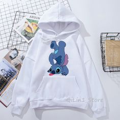 a white hoodie with an image of stitching stitchs on it