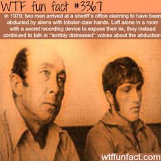 Aliens abduction stories -  WTF fun facts Crab People, Alien Abduction