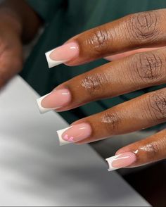 White Acrylic Nails, Basic Nails