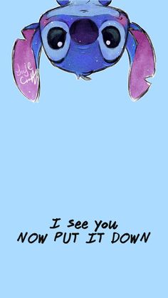 Stitch Wallpaper, Cat Phone Wallpaper, Cute Wallpapers Quotes, Cute Stitch, Love Stitch, Cute Disney Wallpaper, Stitch Disney, I Made It, Love Wallpaper