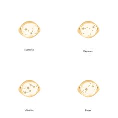 Virgo And Aries, Signet Ring Gold, Virgo Aries, Gemini And Scorpio, Leo And Aquarius, Aries And Pisces, Constellation Ring, Aries Pisces, Libra Capricorn