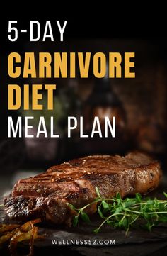 Embark on your carnivore journey with our 5-day Beginner's meal plan! Perfect for beginners, including women, this high-protein plan features easy recipes and a comprehensive food list. Discover delicious, protein-packed meals that will keep you satisfied. This beginner-friendly guide makes starting the carnivore diet simple and enjoyable. Best Meal Plan For Fat Loss, Sample Carnivore Meal Plan, Beginner Carnivore Meal Plan, Primal Bod Meal Plan, Carnivore For Beginners, Carnivore Menu Plan, Ketovore Diet For Beginners, Carnivore Diet Cheat Sheet, Carnivore Diet Vegetables