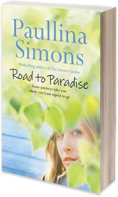 the book road to paradise by paulina simons is shown in front of green leaves