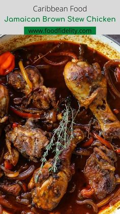 a pot full of stew with meat and vegetables