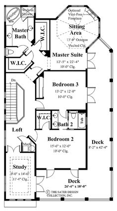 the first floor plan for this house