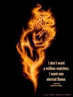 a fire dragon with the words i don't want a million matches, i want one