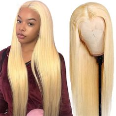 SKU- Texture HDW1041 - Straight Hair Material 100% Virgin Human Hair Hair Color 613# Blonde, Can be dyed to any color you want Hair Density 130%/150%/180% Hair Length 12"- 30" Base Construction Glueless Frontal Lace Wig Lace Type Real Undetectable Swiss HD Lace Cap Size Small/ Medium/ Large Size Baby Hair Around the perimeter Hairline Lightly Pre-plucked & Bleached Knots Single knots in front, Double sealed knots whole head Free wig kits (Value $40) Wig Cap, Tweezer, Satin Edge Laying Scarf for Human Hair Wigs Blonde, Blonde Lace Front Wigs, 613 Blonde, Wigs Human Hair, Colored Wigs, 100 Remy Human Hair, Straight Lace Front Wigs, Human Hair Lace Wigs, Hair Quality