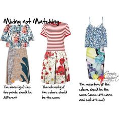 Inside Out Style: how to mix prints without matching How To Match Patterns Outfit, How To Mix Prints, Mixing Patterns Fashion, Pattern Mixing Outfits, Mixing Prints Fashion, Print Mixing, Inside Out Style, Matching Prints, Mixing Patterns