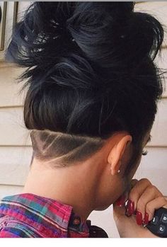 Undercut Hair, Under Cut, Hair References, Undercut Women