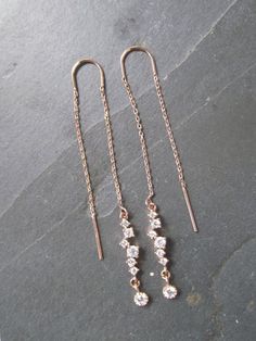 Rose gold threader earrings wedding rose gold ear thread #threaderearrings #rosegoldwedding Dainty Rose Gold Sterling Silver Ear Climbers, Minimalist Rose Gold Long Drop Threader Earrings, Rose Gold Dangle Threader Earrings With Adjustable Chain, Rose Gold Dangle Threader Earrings With Delicate Chain, Rose Gold Delicate Chain Threader Drop Earrings, Rose Gold Drop Threader Earrings With Delicate Chain, Rose Gold Adjustable Chain Dangle Threader Earrings, Elegant Rose Gold Threader Earrings With Ear Wire, Elegant Rose Gold Threader Earrings