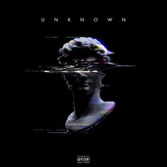 the album artwork for unknown, featuring a man's head and his reflection in water