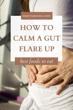 A gut flare up calls for a limited, easy-to-digest diet. Learn how to calm your gut flare and pain. Includes soothing recipes. Foods That Help With Sour Stomach, Gentle Foods For Stomach, Less Gassy Foods, What To Eat When Your Gut Is Inflamed, Diet To Heal The Gut, Anti Gas Diet, Gerd Flare Up, Gut Soothing Recipes, Meals For Stomach Issues