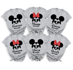 Disney Family Shirts, Disney Shirts, Disney Castle Shirts, Matching Family Disney Shirts, Personalized Disney Shirts Family Matching Graphic Print Tops For Disney Fan Events, Black Family Matching T-shirt For Disney Trips, Family Matching Mickey Mouse Crew Neck T-shirt, Mickey Mouse Themed Crew Neck Shirt, Themed Cotton Shirt With Mickey Mouse, Family Matching Black Tops For Disney Trips, Black Mickey Mouse Shirt For Disney Fan Events, Black Pre-shrunk T-shirt For Disney Trips, Themed Mickey Mouse Tops For Disney Events