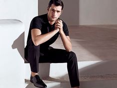 Sarar Spring/Summer 2015 Campaign - Fucking Young! Military Inspired, Mens Fashion Summer, Mens Accessories Fashion, Celebrities Male, Mens Trousers, Male Model