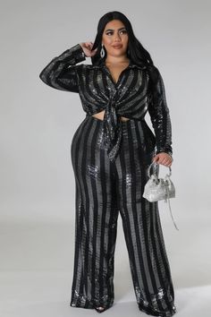 Disco Hours Pant Set – GitiOnline Night Club Outfits For Women, Crop Top And Pants, Cargo Pants Outfit Women, Cargo Pants Outfits, Outfits Long Sleeve, Club Outfits For Women, Night Club Outfits, Outfits Y2k, Top Pants Set