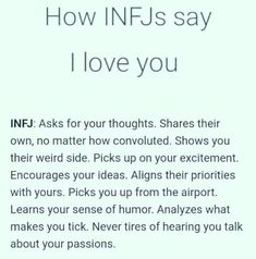 All These People Think Love's For Show, Infj Truths, Infj Things, Infj Problems, Infj Love