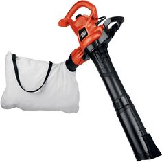 BLACK+DECKER 230 MPH 385 CFM 12-Amp Corded Electric 3-in-1 Handheld Leaf Blower/Vacuum/Mulcher - Super Arbor Trash Can Covers, Leaf Blowers, Black And Decker, Outdoor Cleaning, Vacuum Bags, Cover Model, Black & Decker, Engine Types, Leaf Blower