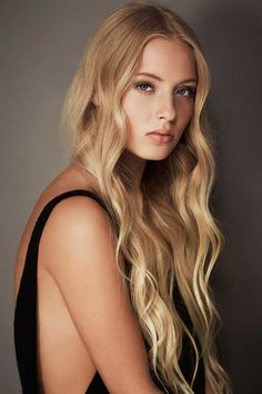 Medium Golden Blonde Balayage Clip in Extensions Silky Etsy Medium Golden Blonde, Hair Advertisement, Balayage Hair Blonde Long, Long Hair Designs, Balayage Long Hair, Wedding Hair Colors, Blonde Balayage Highlights, Ash Blonde Balayage