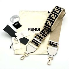 Used Fendi Women's Shoulder Bag Strap Yurt (Sku: Gzl134rw) === General === Brand : Fendi === Design === Type : Strap Gender : Women Material : Canvas === Size === Size (Hxwxd) : 136cm X 6cm / 53.54'' X 2.36'' === Included Items === Accessories : Dust Bag Accessories Notice : Before Purchasing, Please Refer To The Images Of The Accessories Included With The Item. === Condition === Condition : Used (Very Good) Ranking : Rank A Used - A Few Traces Of Usage, Some Scratches / Dirt Can Be Seen But Ove Designer Beige Bags With Logo Strap, Yurt, Bag Straps, Womens Backpack, Shoulder Bag Women, Canvas Size, Luxury Branding, Bags Women, Fashion Bags