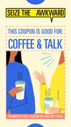 There are a lot of places to have a conversation and let your friend know you're there for them. Try to Seize the Awkward next time you meet up for coffee. Holistic Health Remedies, Coffee Talk, Health Remedies, Holistic Health, Fitness Tips, Canning