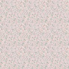 a pink and green wallpaper with small flowers