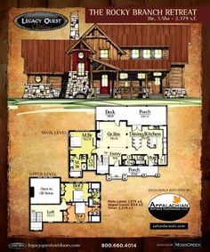 the rocky branch resort floor plan