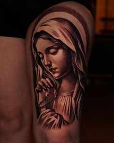 75+ Virgin Mary Tattoo Designs - Purity and Maternal Love Virgin Mary Tattoos, Mary Tattoos, Virgin Mary Tattoo, The Blessed Mother, Mary Tattoo, Jesus Drawings, Queen Of Heaven, Crown Of Thorns, Blessed Mother