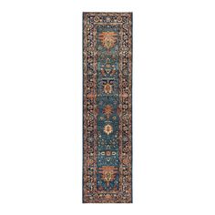 Rooted in the centuries-old Seraoi tradition, the Tribal One-of-a-Kind Hand-Knotted Area Rug in Light Blue features intricate patterns and subtle yet rich colors. Wedding Slippers, Hand Woven Rugs, Light Blue Area Rug, Geometric Motifs, Woven Rugs, Blue Area Rug, Maternity Shops, Blue Area, Rich Colors