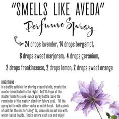 Perfume Recipes, Oil Remedies, Diy Perfume, Young Living Oils, Oil Diffuser Blends, Diy Essential Oils, Essential Oil Perfume, Oil Uses