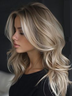 Blonde Hair Color Ideas Call Blonde Balayage, All Over Colour Blonde, Blonde Balayage On Brown Hair Long, Heritage Blonde Hair, Ash Blonde Smudge Root, Medium Blonde Hair Inspiration, Blonde Hair Transition To Fall, Blonde Balayage Hairstyles, True Spring Blonde Hair