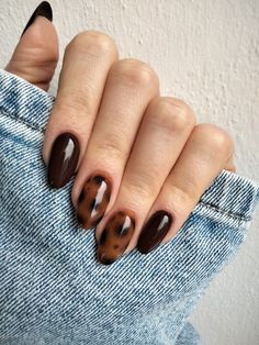 Leopard Nail Art, Minimal Nails, Casual Nails, Work Nails, Leopard Nails, Nails Desing, Minimalist Nails, Manicure Y Pedicure, Dream Nails