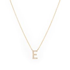 This chic heirloom necklace can be customized with your choice of a diamond block letter pavé initial on a timeless cable chain. Beautiful on it's own or a perfect layering piece.DIAMONDS Approximately .05 - .08 ctw depending on the initial, round 1mm, G/H, SIMETAL Solid 14k Gold or Sterling SilverLENGTH Adjustable 16-17-18"LETTER 1 total capital letter, .3" Everyday Diamond Initial Necklace, Elegant Diamond Initial Necklace With Cable Chain, Everyday Initial Necklace With Diamond Accents, Fine Jewelry Initial Pendant Necklace With Cable Chain, Fine Jewelry Initial Necklace With Cable Chain, Everyday Diamond Initials Necklace, Diamond Initial Pendant Necklace On Cable Chain, Everyday Diamond Necklace With Initial Pendant, Personalized Diamond Initial Necklace For Everyday