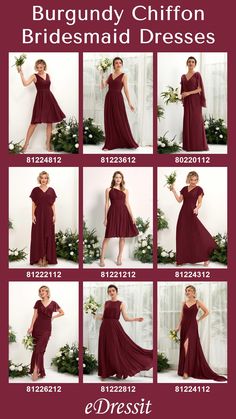 the bridesmaid dresses are all different colors and sizes, but they have no sleeves