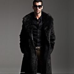 Season:Winter,Fall; Fabric:Faux Fur; Sleeve Length:Long Sleeve; Look After Me:Hand wash; Gender:Men's; Style:Streetwear,Casual,Sporty; Elasticity:Micro-elastic; Occasion:Going out,Daily,Street,Outdoor; Outerwear Length:Long; Placket:Cardigan; Fit Type:Regular Fit; Function:Breathable,Warm; Pattern:Solid Color; Design:Pocket; Neckline:Turndown; Outerwear Type:Polar Fleece; Front page:FF; Listing Date:10/13/2021; Production mode:External procurement; Bust:; Length: Fur Coat Men, Mens Leather Coats, Long Faux Fur Coat, Black Faux Fur Coat, Winter Fur Coats, Mens Fur, Fur Clothing, Long Winter Coats, Mens Winter Coat