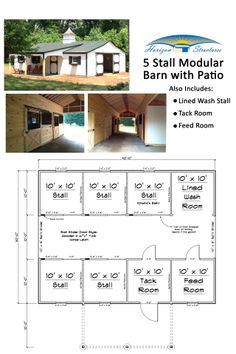 the floor plan for a small barn with lofts and living quarters is shown in this image