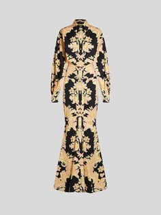 PRINTED COTTON DRESS | Explore the world of Etro and shop online Women's, Men's, Home and Fragrances Collections. Enjoy free shipping! Poncho Jacket, Printed Cotton Dress, Maxi Shirt Dress, Fragrance Collection, Slim Fit Shirt, Explore The World, Wide Sleeves, Newborn Outfits, A Train