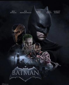 the dark knight rises movie poster with batman, joker, and other characters in it