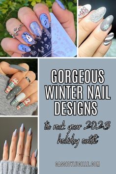 Get ready to rock your 2023 holiday outfit with these gorgeous winter nail designs. These winter wonderland nails take inspiration from the sparkle of freshly fallen snow, the gleam of icicles, and the unique symmetry of snowflakes. Discover the perfect winter nail designs that will add a festive touch to your cold-weather style. Tap here for the best winter nail ideas now! Sparkle Almond Nails, Winter Wonderland Nails, Wonderland Nails, Penguin Nails, Cold Weather Style, Snowman Nails, Blue Glitter Nails, Baby Blue Nails