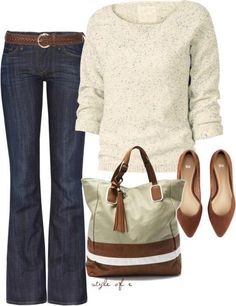 Fall comfy :) Outfit Jewelry, Weekend Outfit, Winter Outfit, Look Fashion, Autumn Winter Fashion, Work Outfit