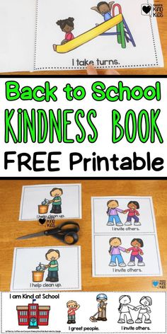 the back to school kindness book for kids