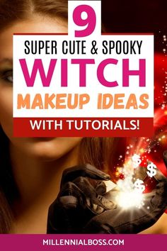 Pretty Witch Makeup Looks, Witch Makeup Diy, Witch Makeup Looks, Simple Witch Makeup, Pretty Witch Makeup, Witch Makeup Ideas, Scary Witch Makeup, Witch Face Paint, Witchy Makeup