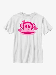 100% CottonWash cold; dry lowImportedListed in youth sizes Paul Frank Shirt, Julius Monkey, Summer Wishlist, Paul Frank, Her Universe, Hoodie Top, Gowns Dresses, Pop Culture, Fashion Forward