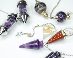 If you’re anything like me, you probably love all things spiritual. What’s more spiritual than a chakra pendulum? A chakra pendulum is an amazing tool that can be used to help balance your Chakras. By using a chakra pendulum, you can determine which of your Chakras are out of balance and work to restore them... The post How To Use My Chakra Pendulum To Balance And Cleanse appeared first on Witchy Spiritual Stuff. Chakra Pendulum, Banishing Spell, Soul Contract, Cleansing Crystals, Spiritual Truth, Spiritual Protection, Spells Witchcraft, Third Eye Chakra, Chakra Stones