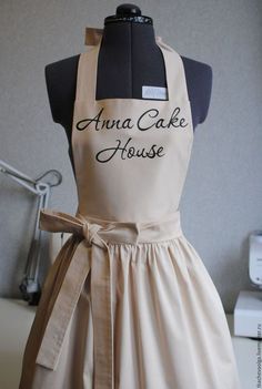 Cake Shop Design, Anna Cake, Bakery Shop Design, Bakery Design Interior, Restaurant Uniforms, Diy Apron, Cake House, Apron Sewing Pattern, Cafe Shop Design